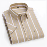 Nolan - Striped Short Sleeve Shirt