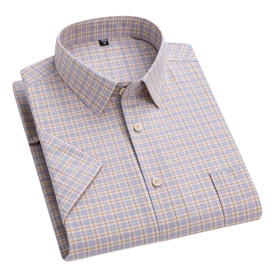 Nolan - Striped Short Sleeve Shirt