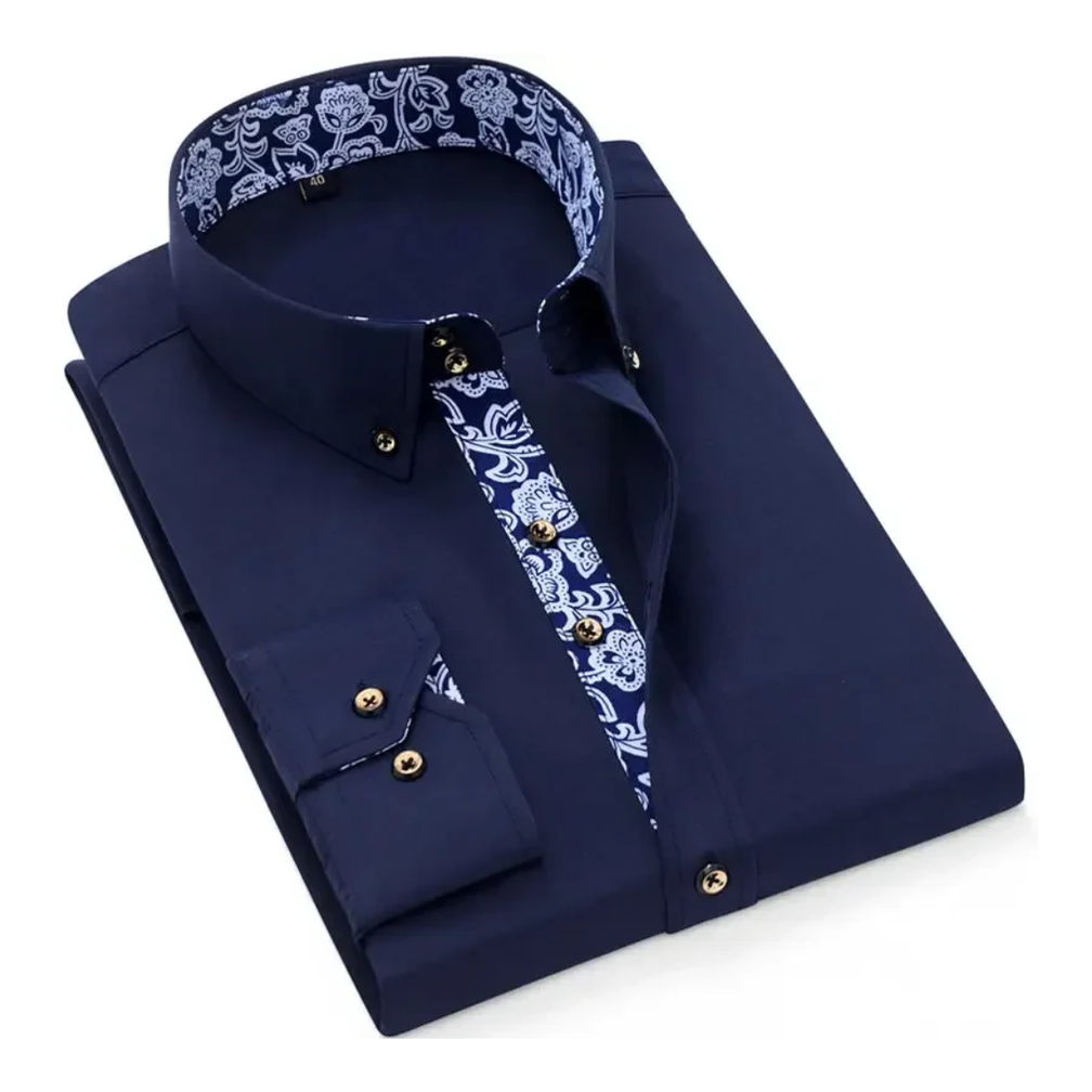 Rowan - Shirt with Contrast Piping