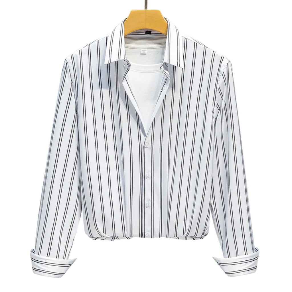 Shane - Pinstripe Shirt