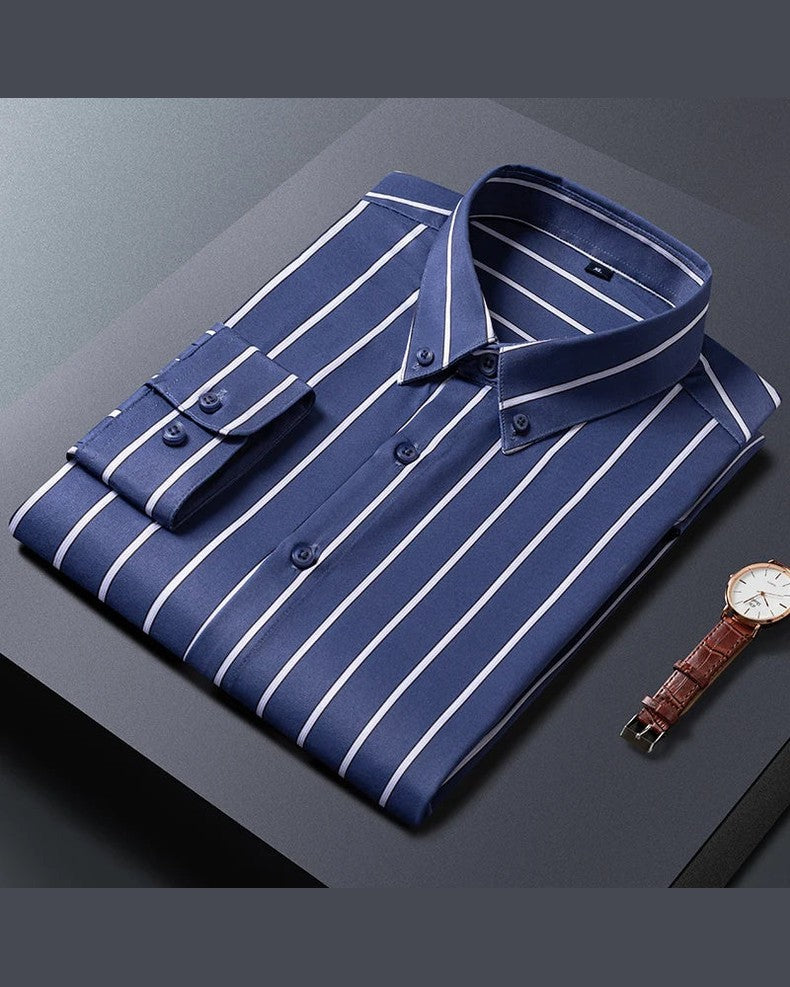 Shane - Pinstripe Shirt