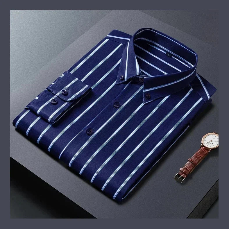 Shane - Pinstripe Shirt