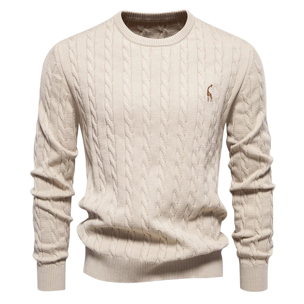 Austin - Modern Cable Knit Sweater