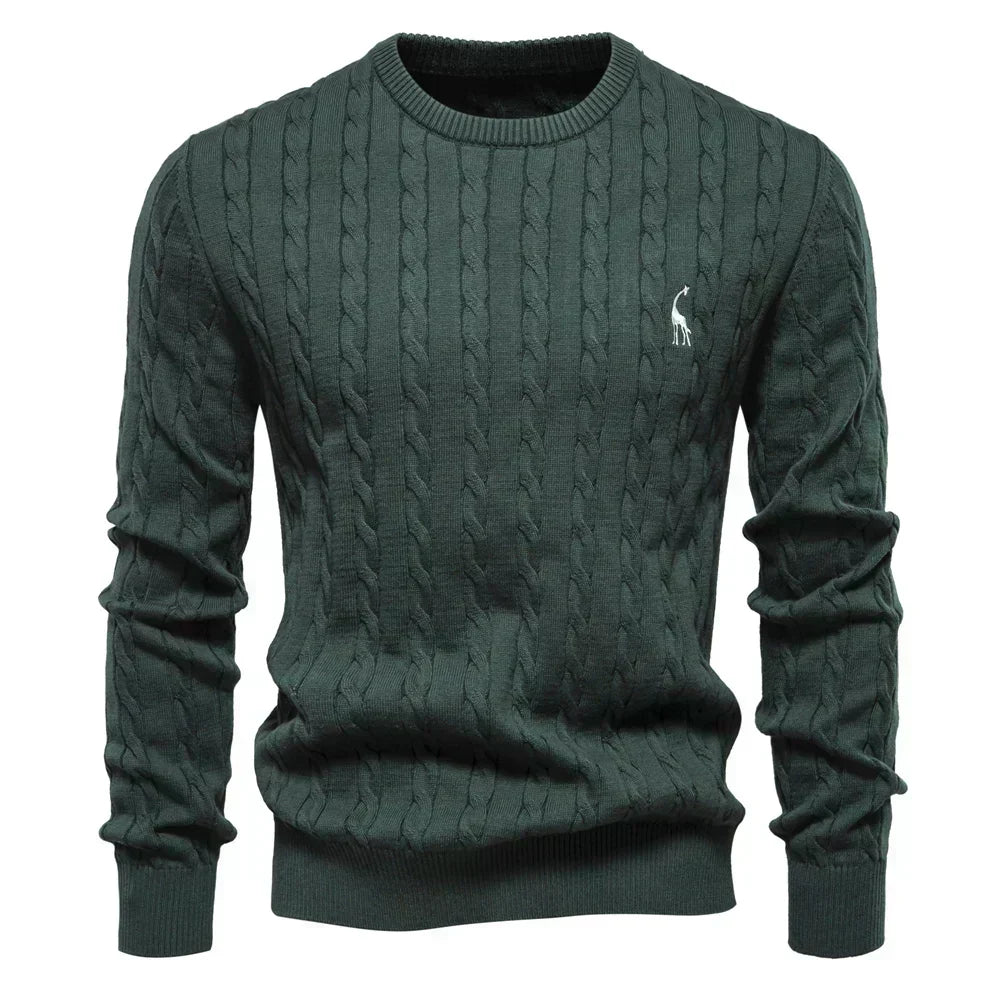 Austin - Modern Cable Knit Sweater