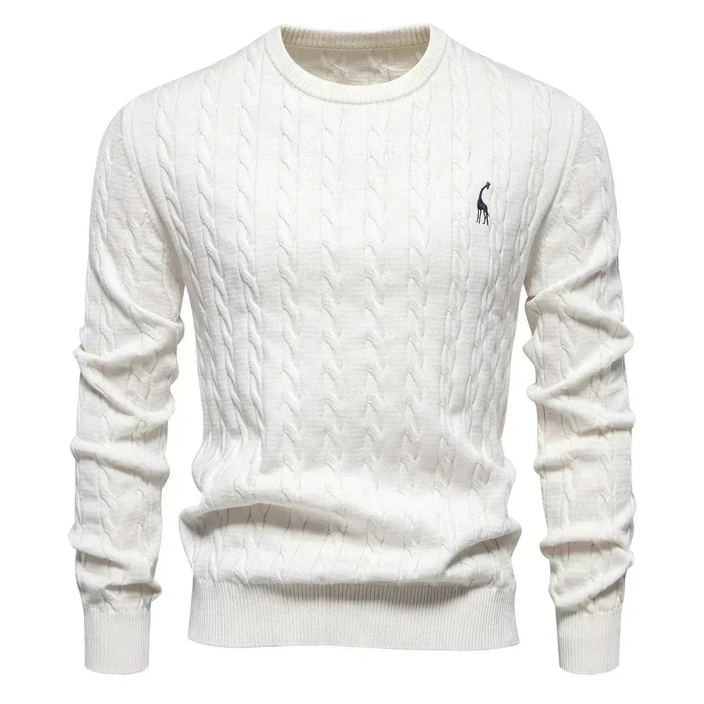 Austin - Modern Cable Knit Sweater