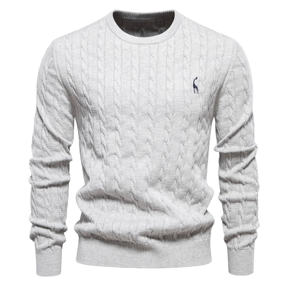 Austin - Modern Cable Knit Sweater
