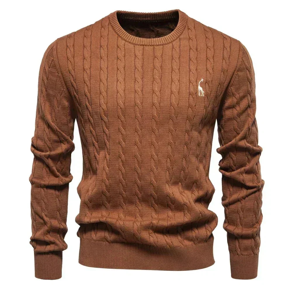 Austin - Modern Cable Knit Sweater