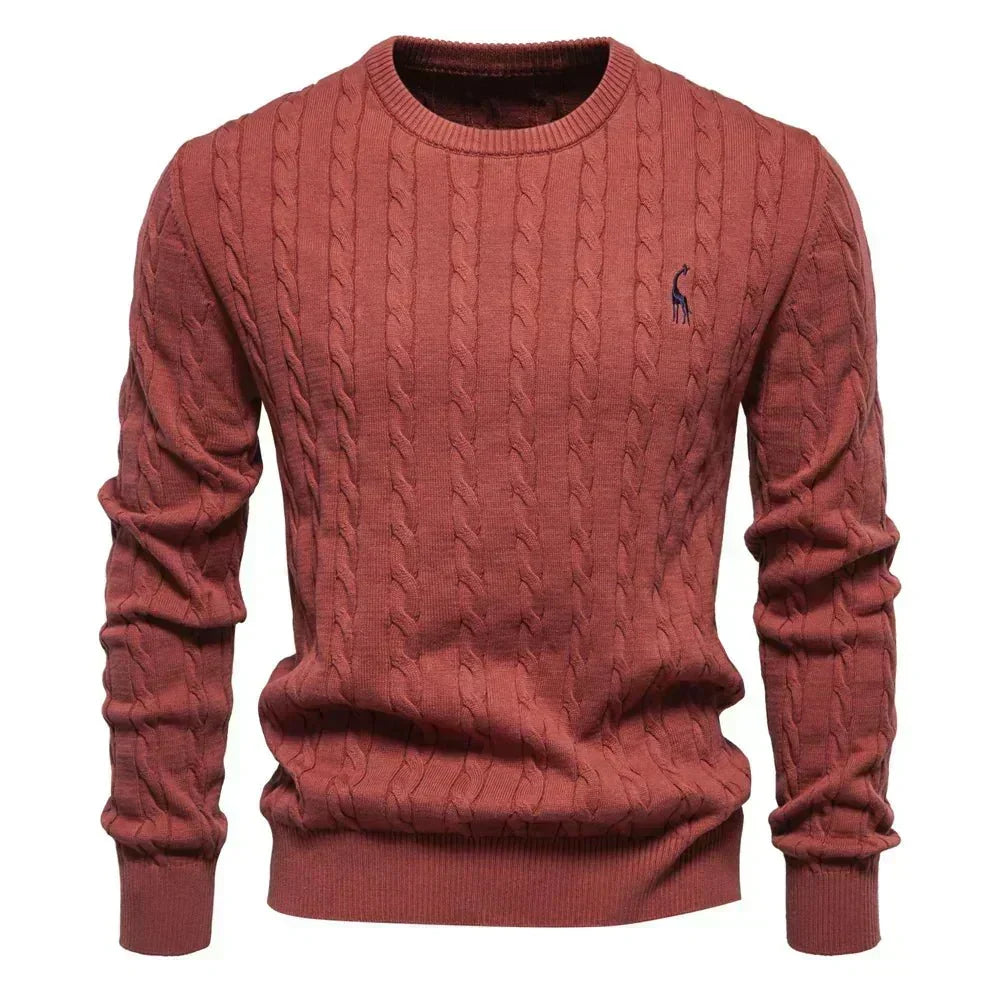 Austin - Modern Cable Knit Sweater