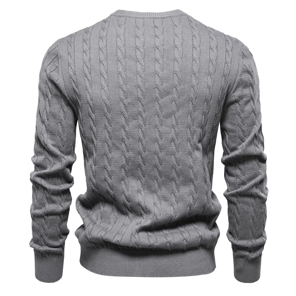 Austin - Modern Cable Knit Sweater
