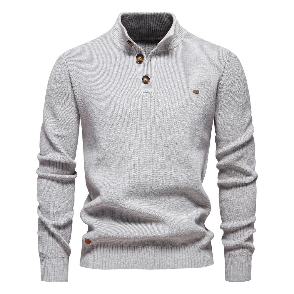 Carson - Sweater with Button Detail