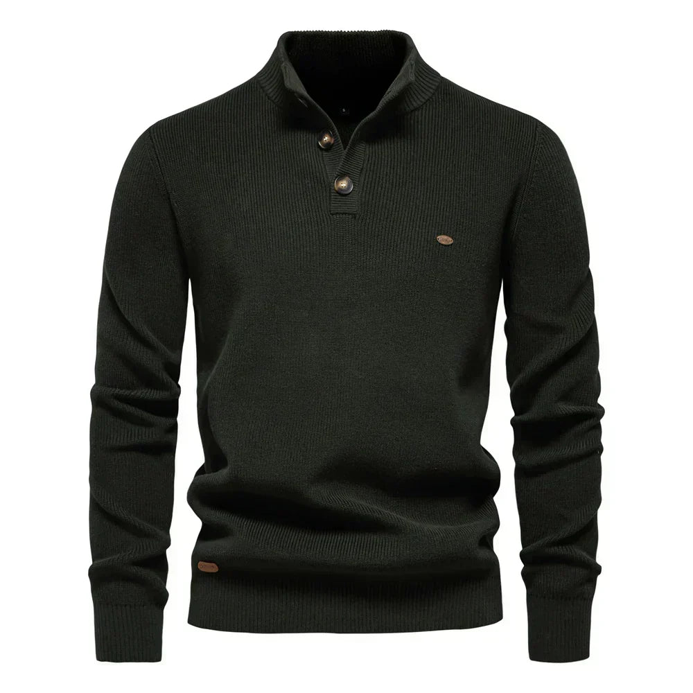 Carson - Sweater with Button Detail