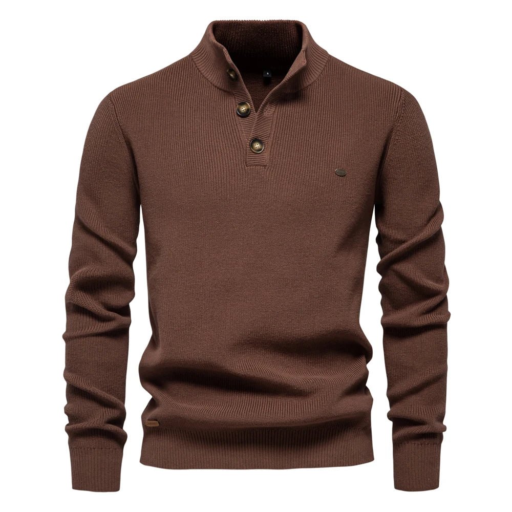Carson - Sweater with Button Detail