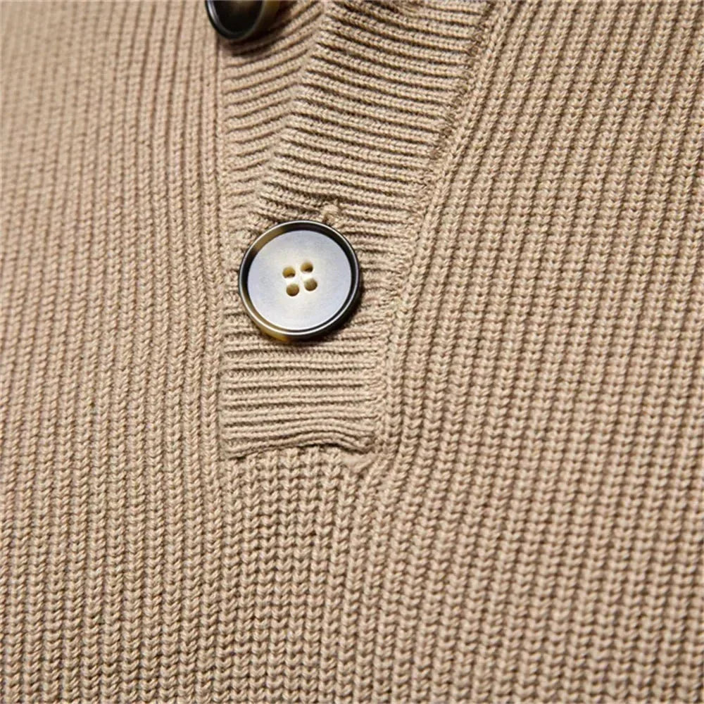Carson - Sweater with Button Detail