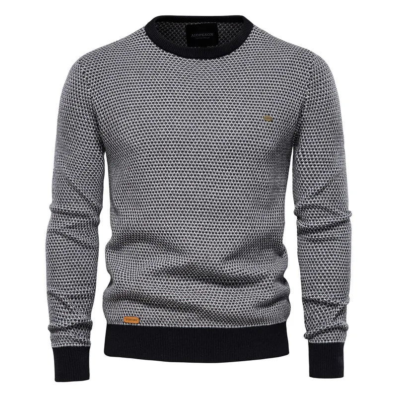 Easton - Textured Fine Knit Sweater
