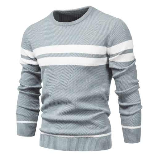 Finn - Herringbone Knit Sweater