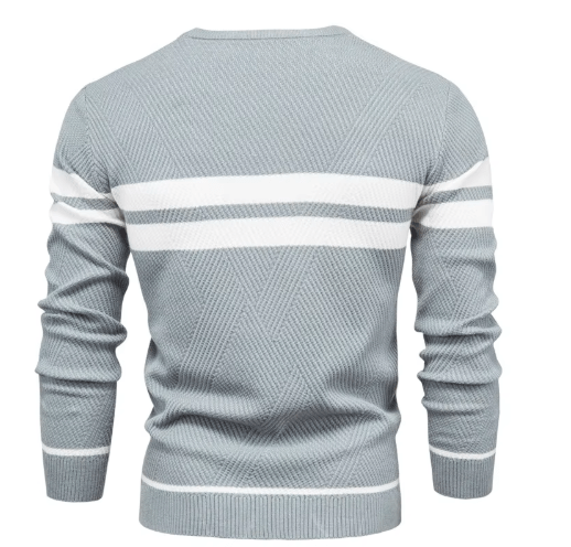 Finn - Herringbone Knit Sweater