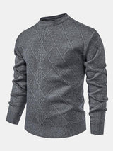 Kai - Geometric Check Sweater