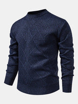 Kai - Geometric Check Sweater