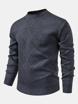 Kai - Geometric Check Sweater