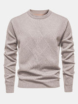 Kai - Geometric Check Sweater