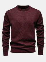 Kai - Geometric Check Sweater