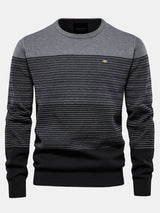 Malcolm - Contrast Striped Sweater