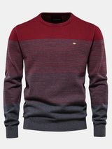 Malcolm - Contrast Striped Sweater