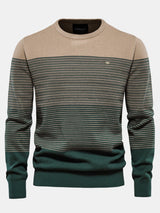 Malcolm - Contrast Striped Sweater