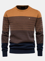 Malcolm - Contrast Striped Sweater