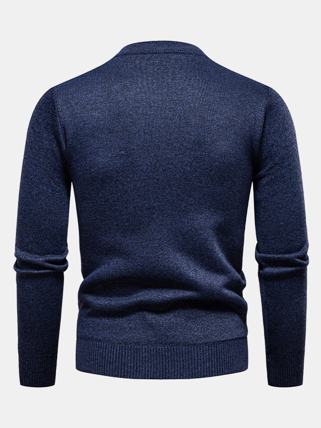 Miles - Geometric Jacquard Crew Neck Sweater