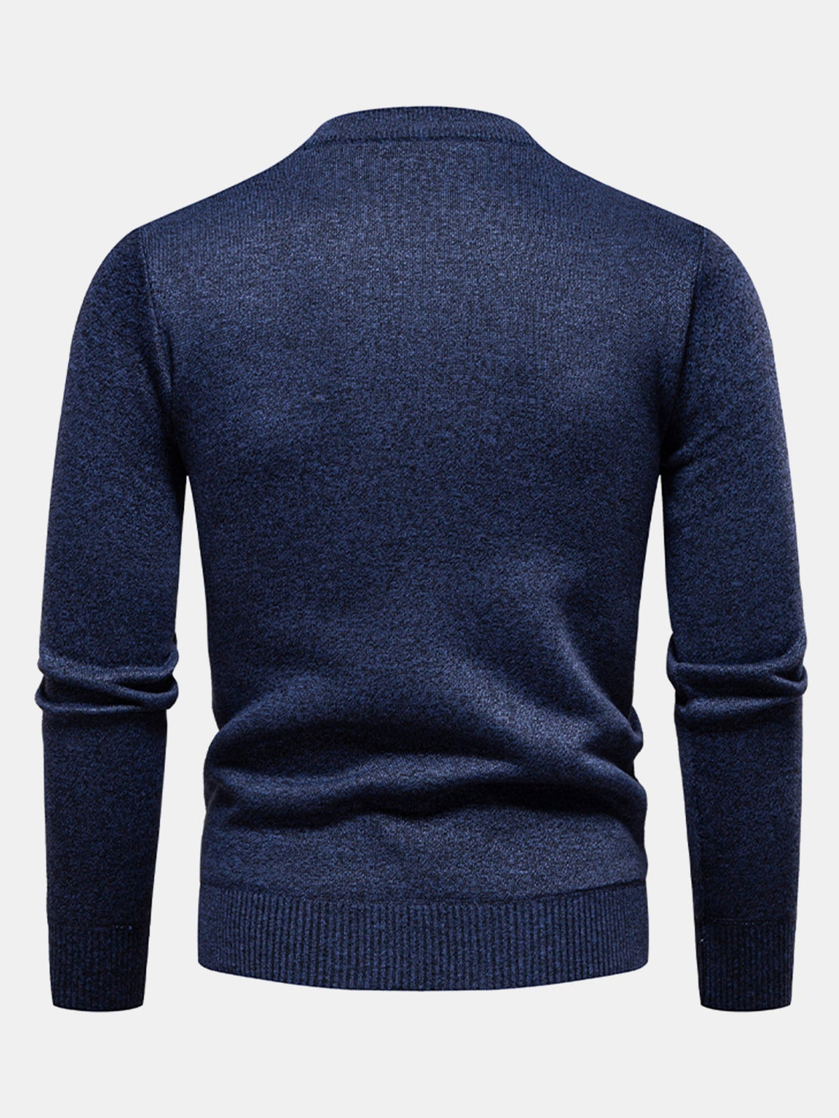 Miles - Geometric Jacquard Crew Neck Sweater