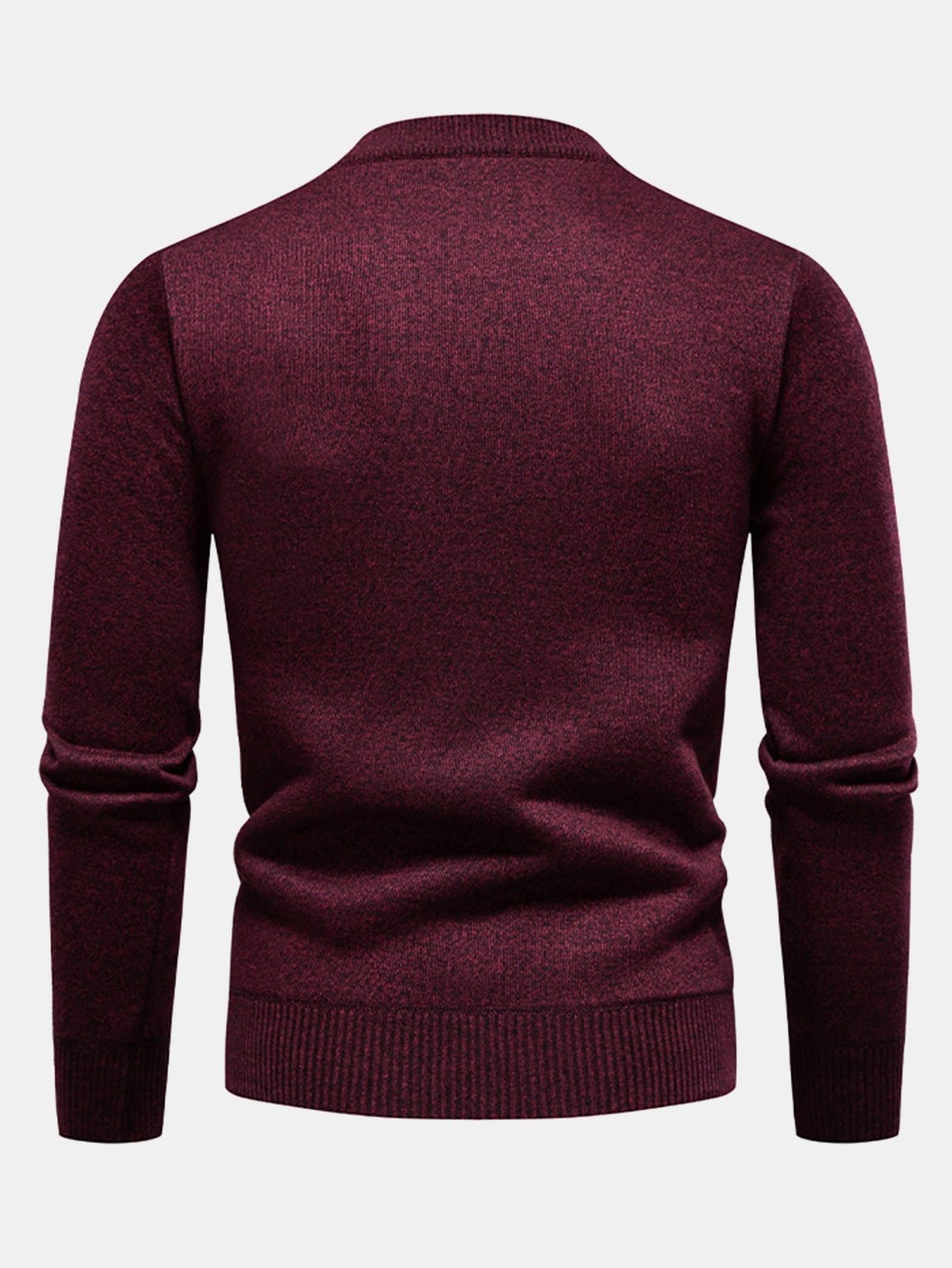 Miles - Geometric Jacquard Crew Neck Sweater