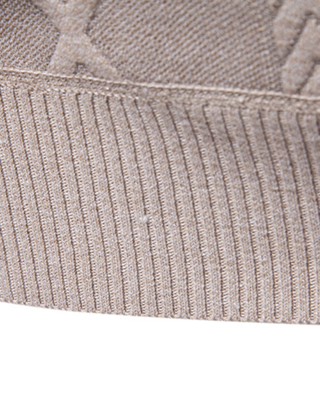 Miles - Geometric Jacquard Crew Neck Sweater