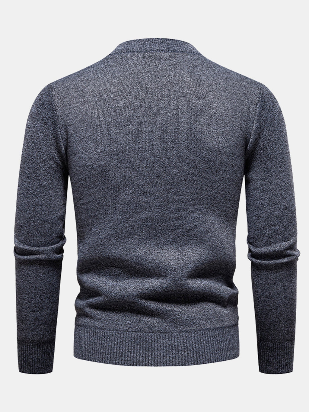 Miles - Geometric Jacquard Crew Neck Sweater