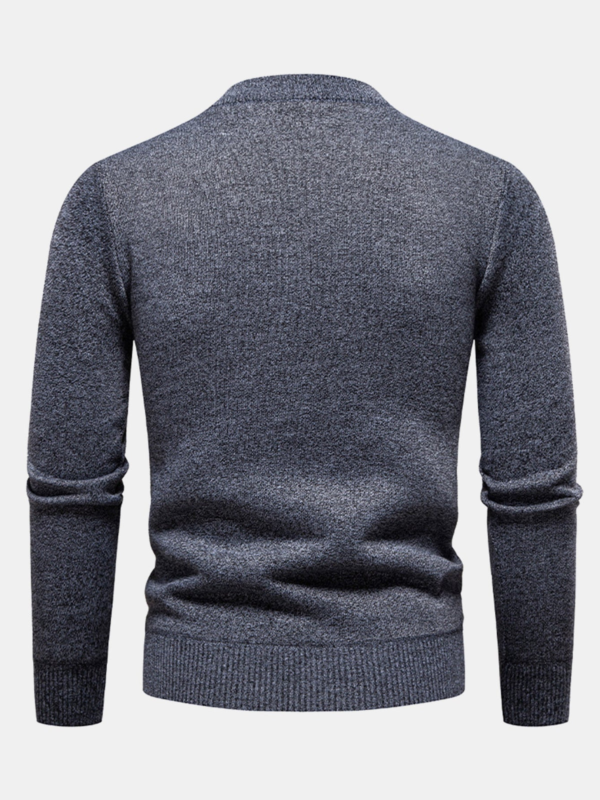 Miles - Geometric Jacquard Crew Neck Sweater