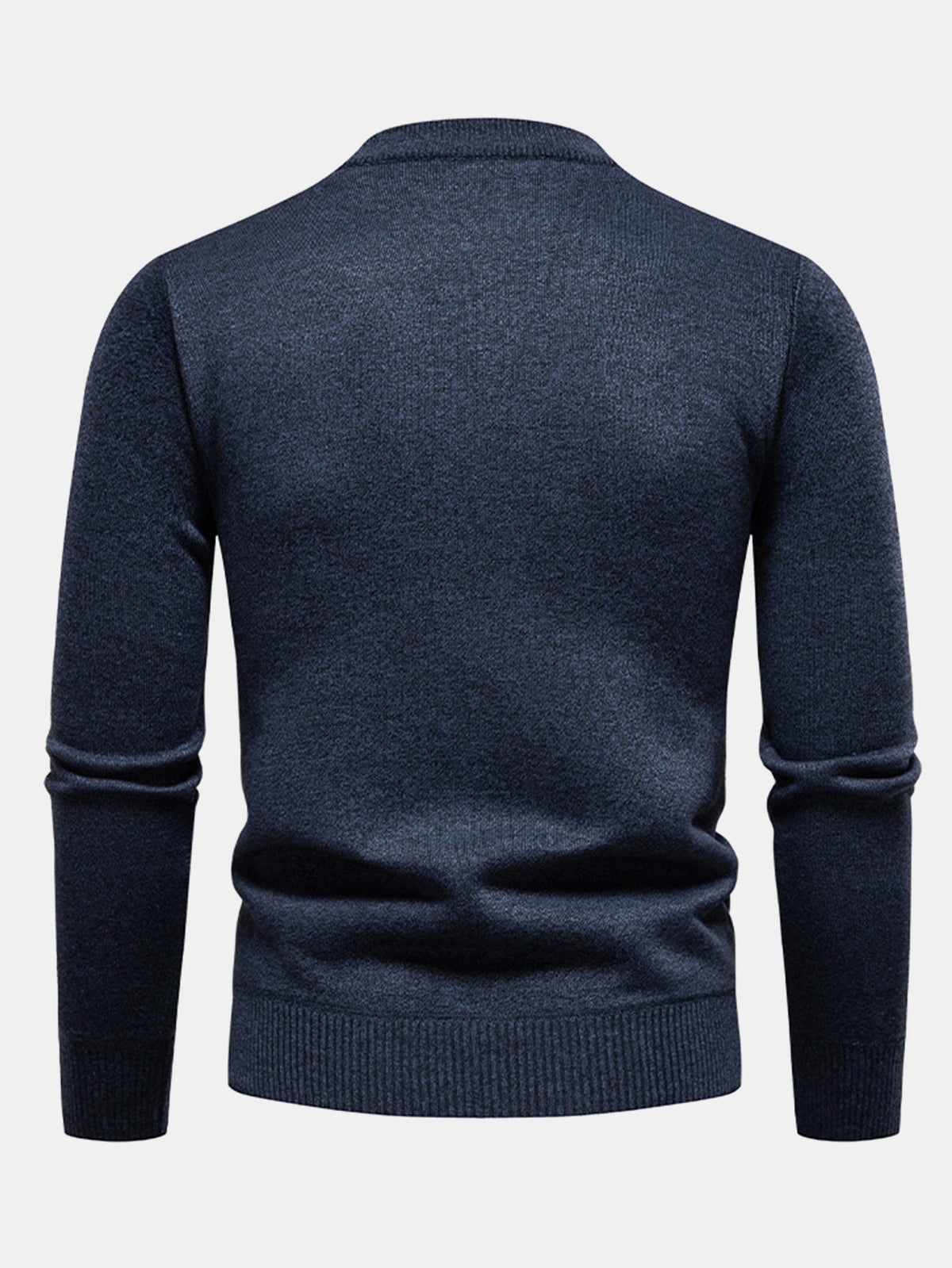Miles - Geometric Jacquard Crew Neck Sweater