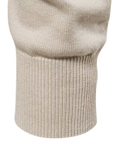 Reese - Geometric Motif Jacquard Crew Neck Sweater