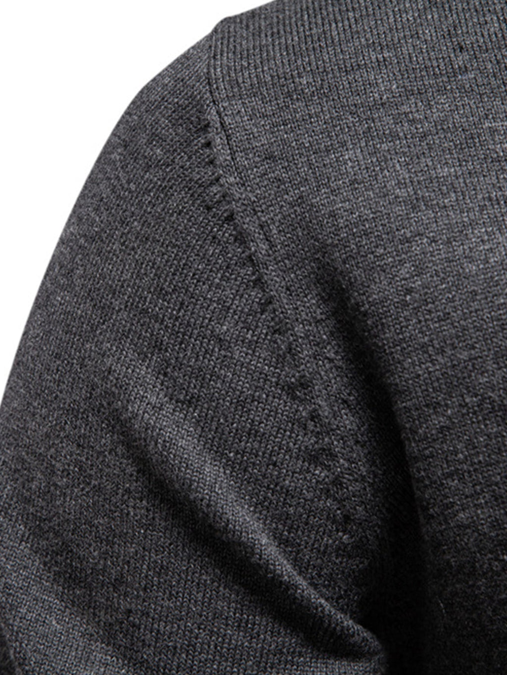 Sawyer - Long Sleeve V-Neck Knit Sweater