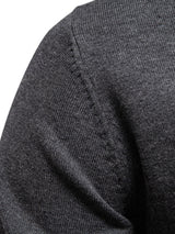 Sawyer - Long Sleeve V-Neck Knit Sweater