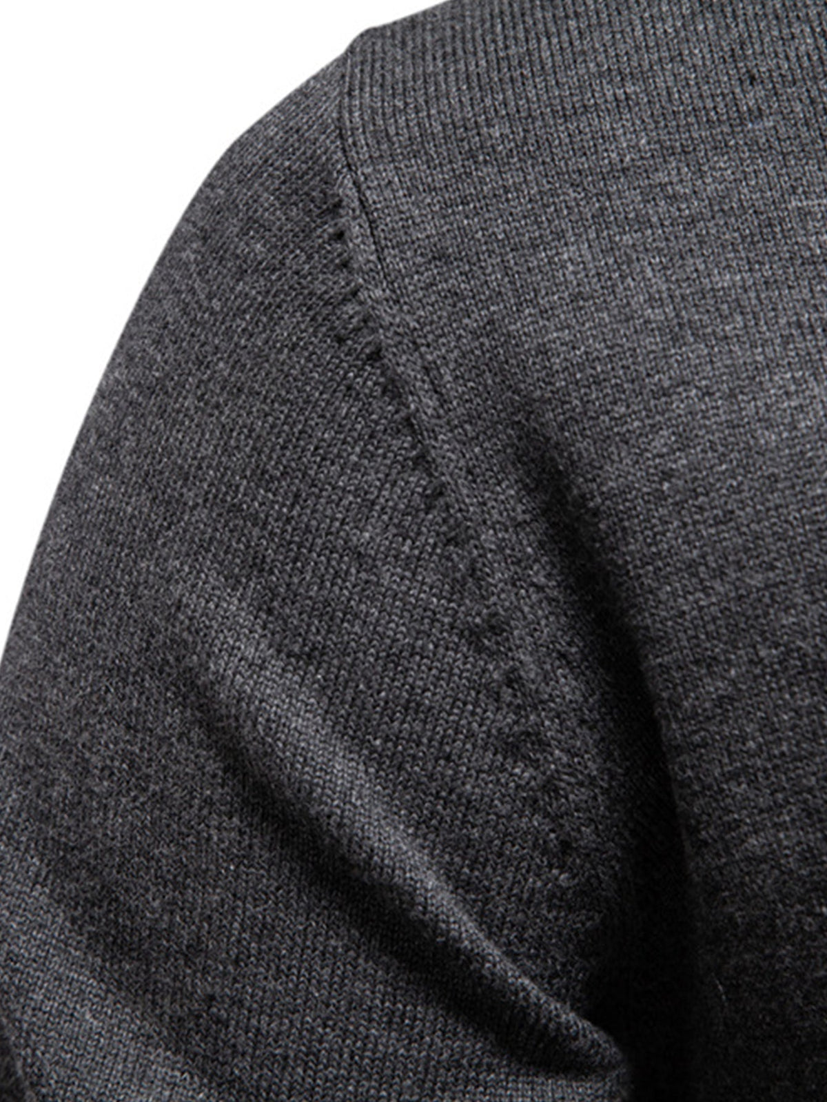 Sawyer - Long Sleeve V-Neck Knit Sweater