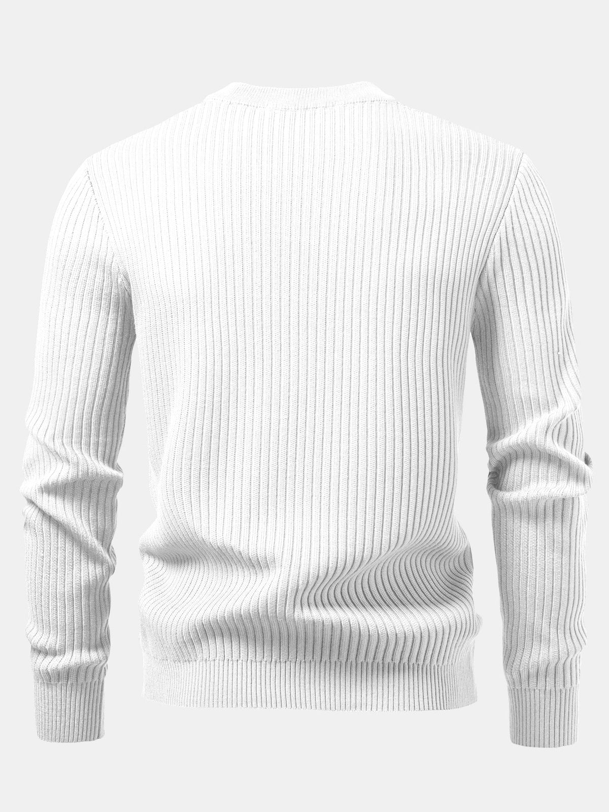 Silas - Ribbed Henley Sweater
