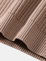 Silas - Ribbed Henley Sweater