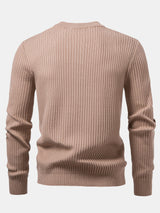 Silas - Ribbed Henley Sweater