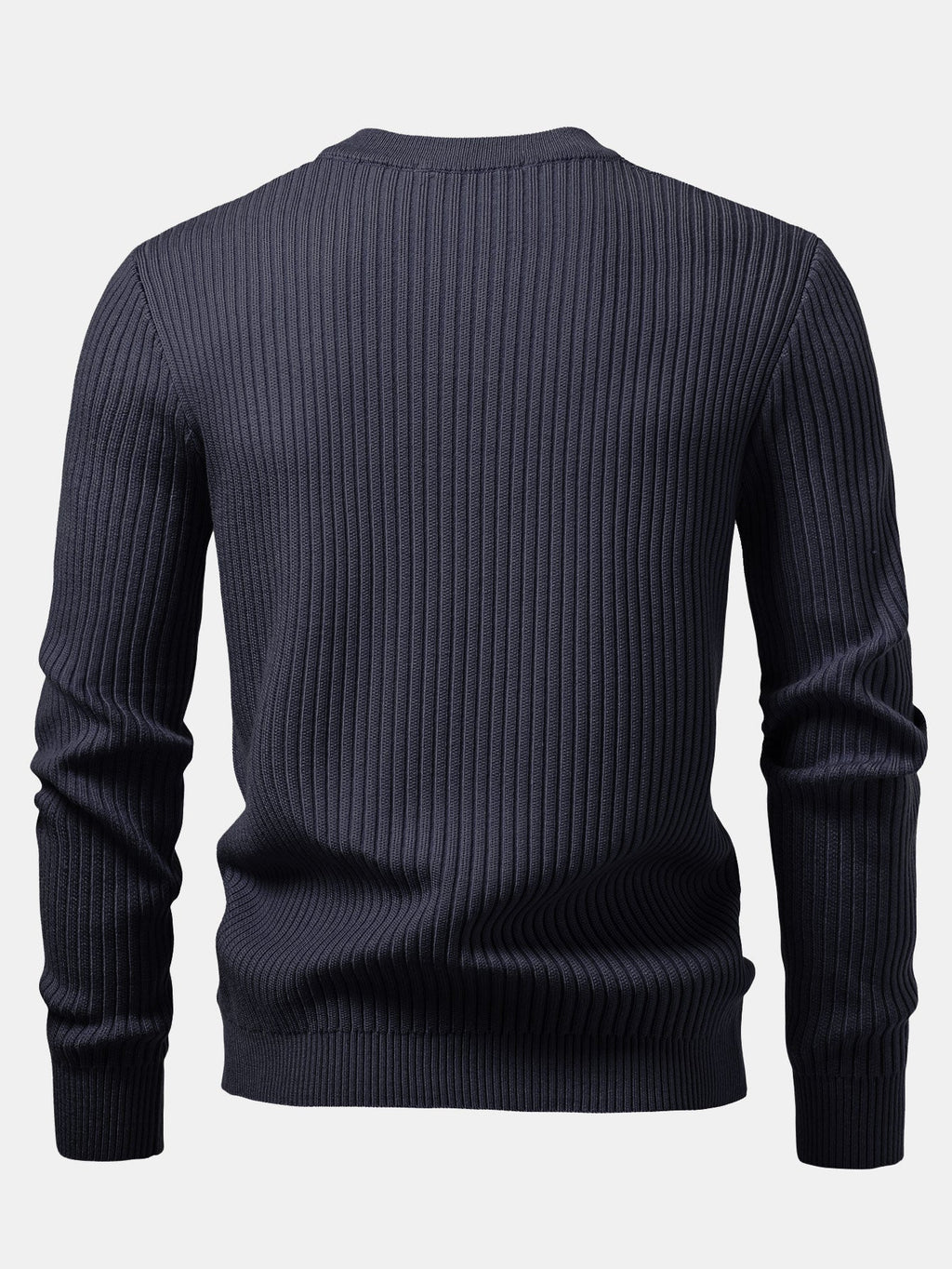 Silas - Ribbed Henley Sweater