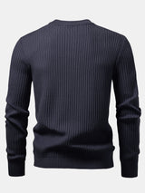 Silas - Ribbed Henley Sweater
