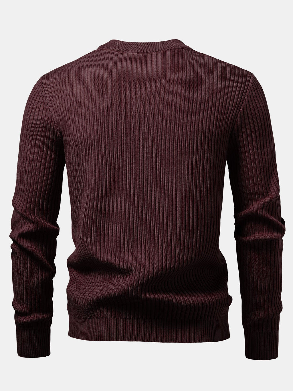 Silas - Ribbed Henley Sweater