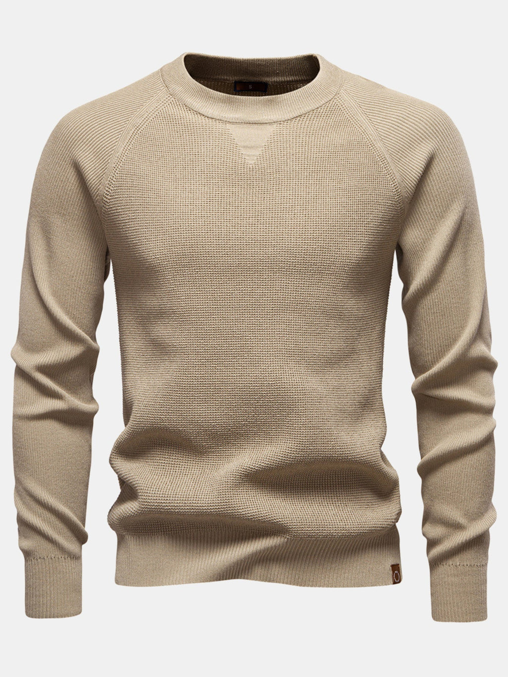 Theodore - Textured Raglan Sleeve Sweater