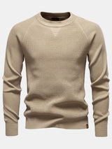 Theodore - Textured Raglan Sleeve Sweater