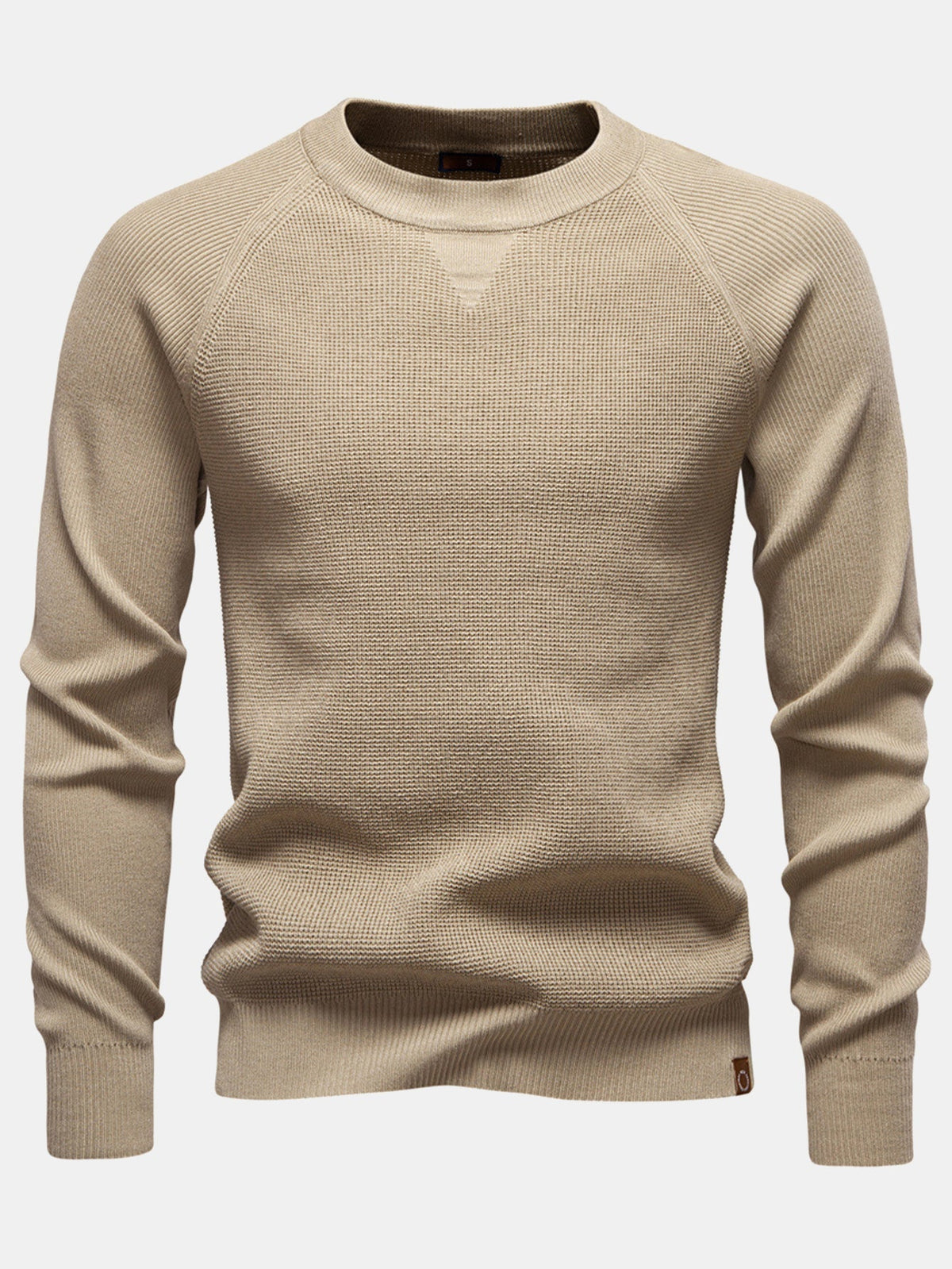 Theodore - Textured Raglan Sleeve Sweater