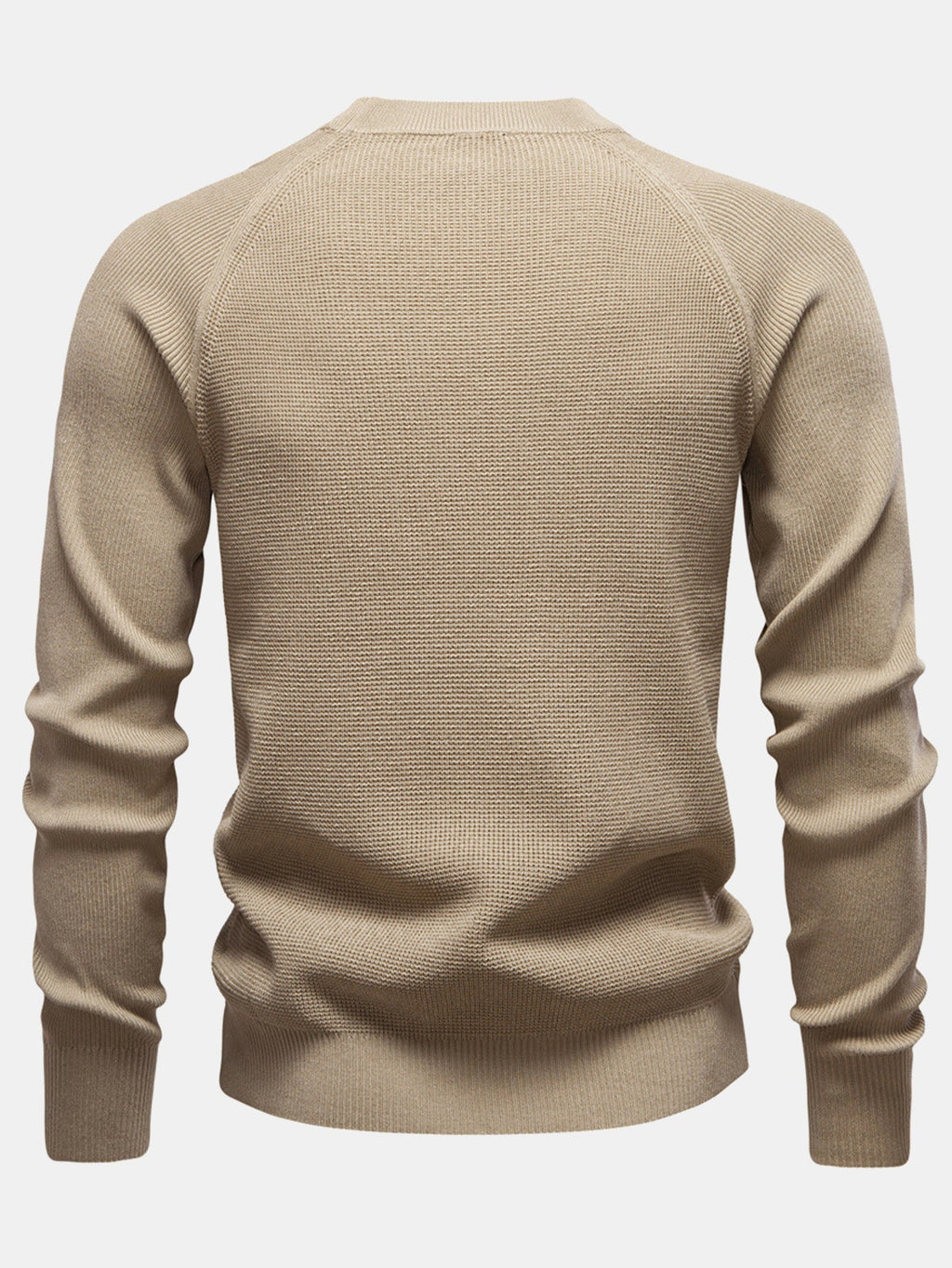 Theodore - Textured Raglan Sleeve Sweater